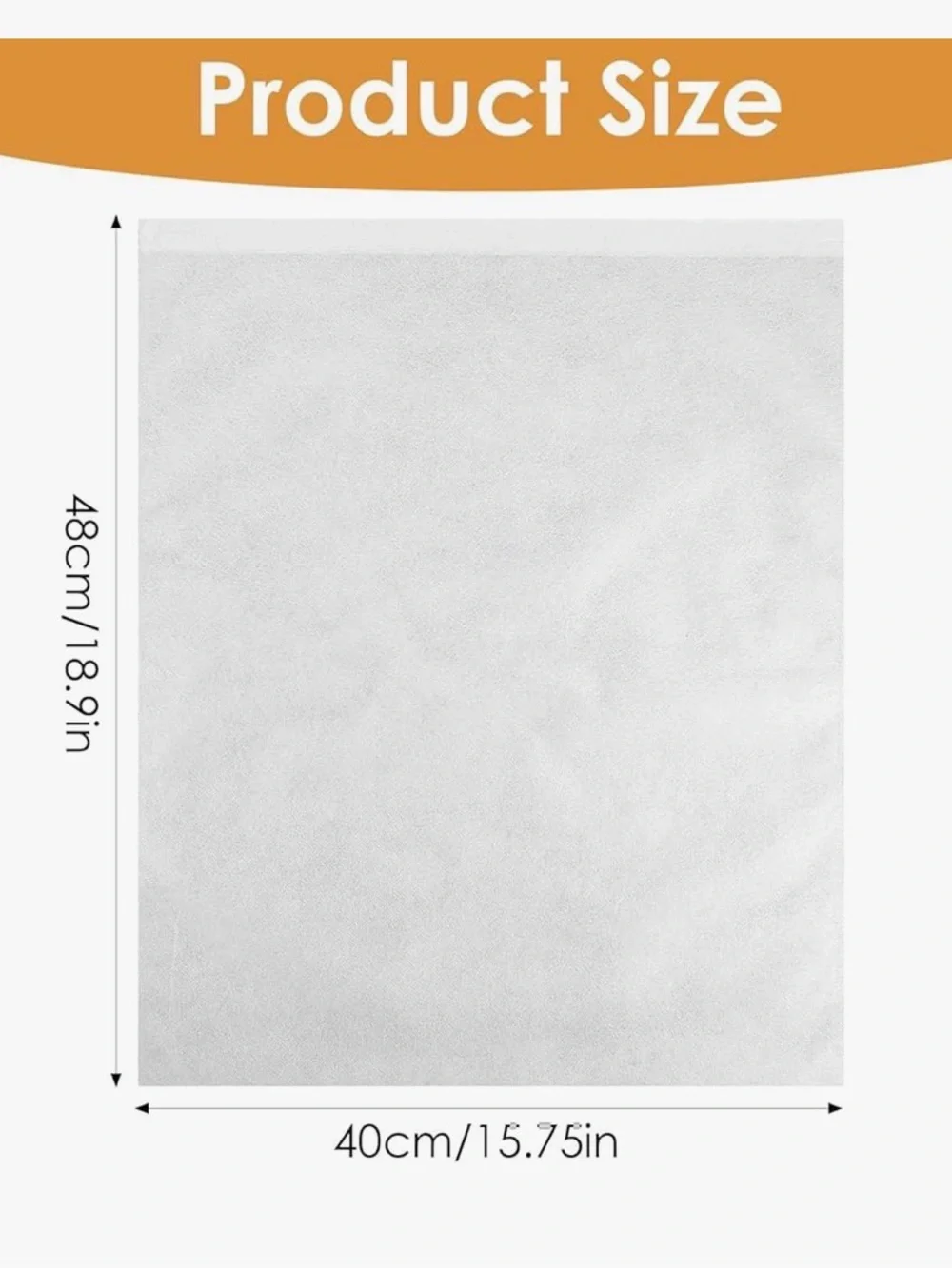 Set of 10 Storage Dust Bags for Handbag Protection, Breathable Non Woven Fabric - Picture 2 of 4